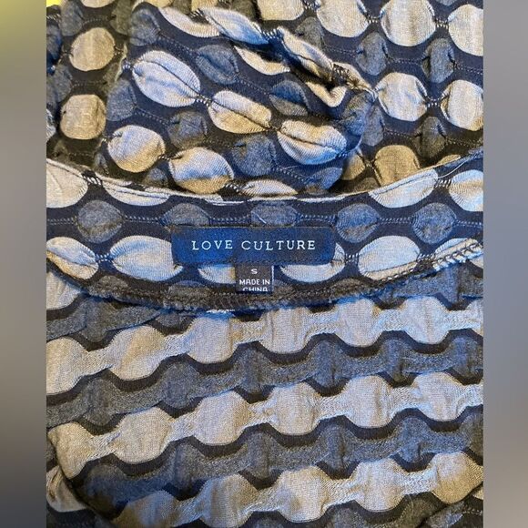 Love Culture taupe and black long sleeve dress - Picture 4 of 5